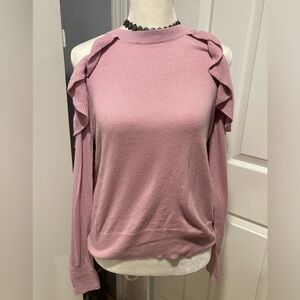Women’s Nordstrom BP Long sleeve open shoulder sweater